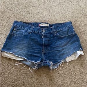 Levi’s denim shorts